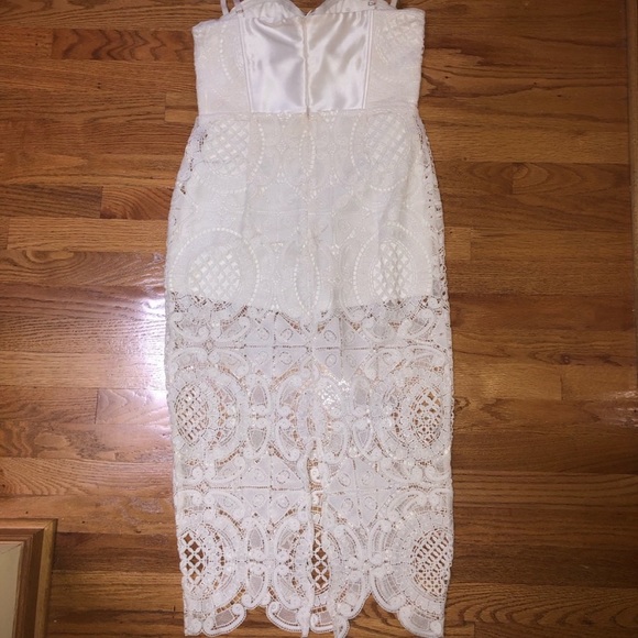 Misha corset white dress/ reduced for a short time - Picture 2 of 5